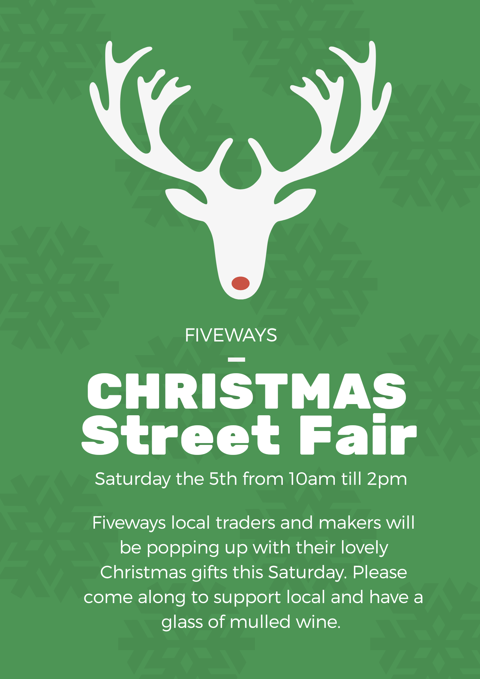 Fiveways Annual Christmas Street Market 2020 | Wigwam Toys Brighton