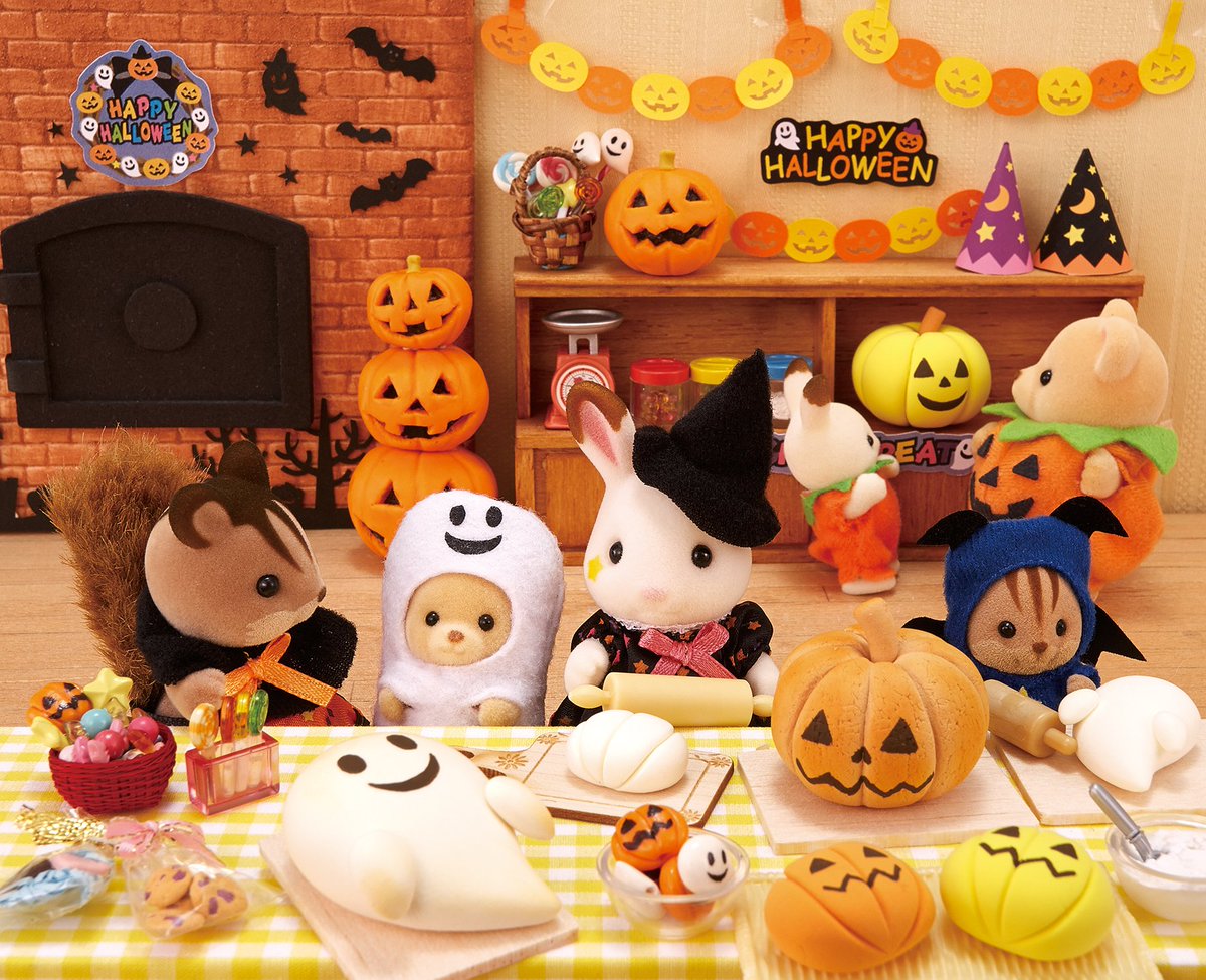 Win! Sylvanian Families Half Term Halloween Colouring Competition - Wigwam Toys Brighton
