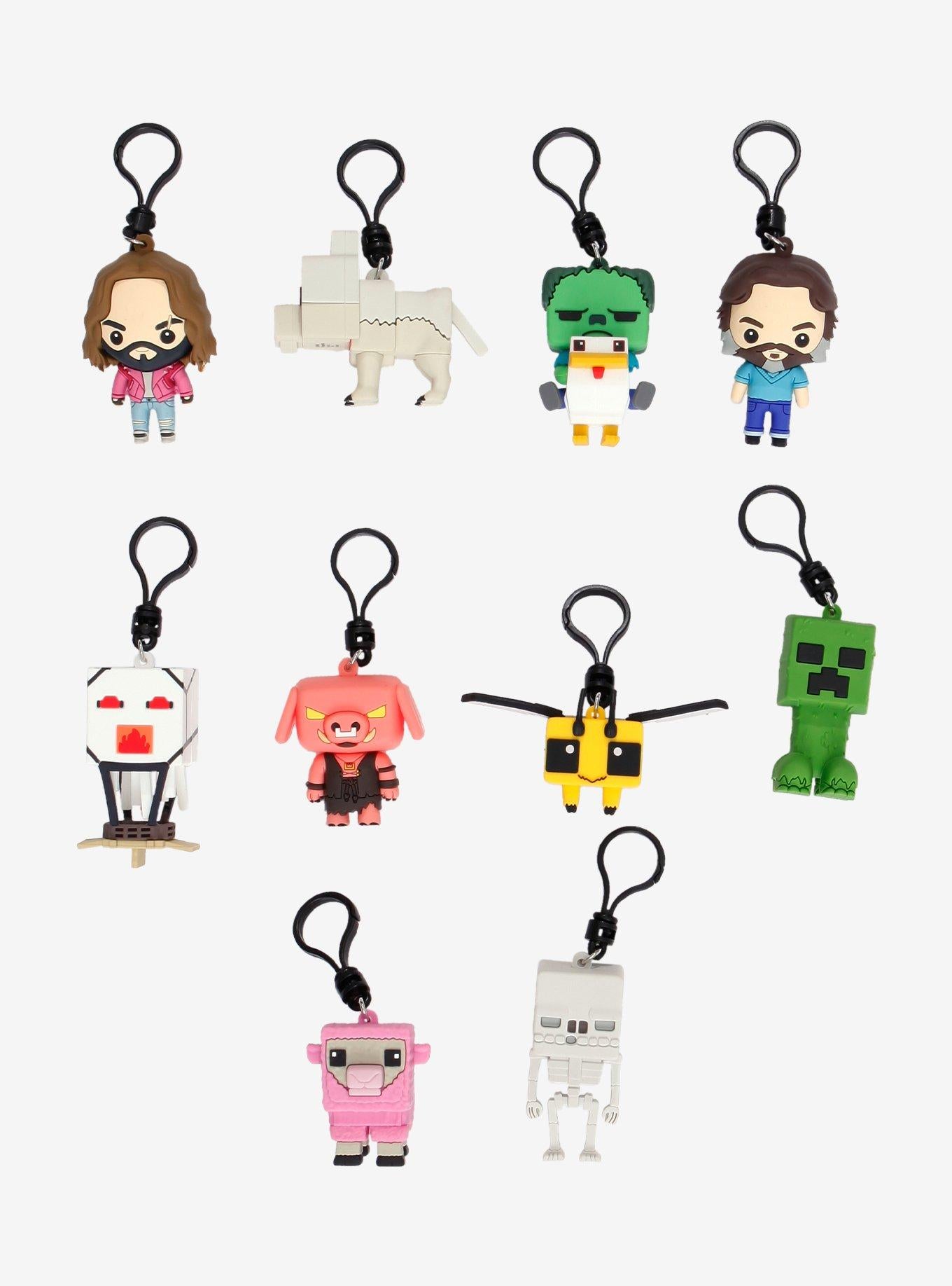 Minecraft Movie Figural Blind Bag Clips