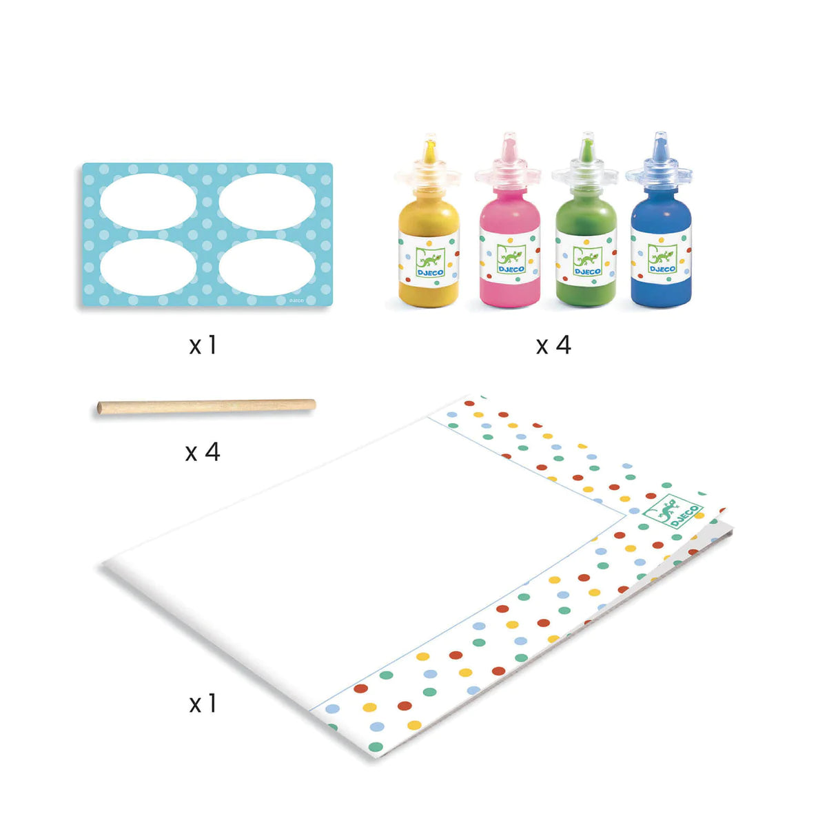 Djeco DJ09689 Painting with Sticks