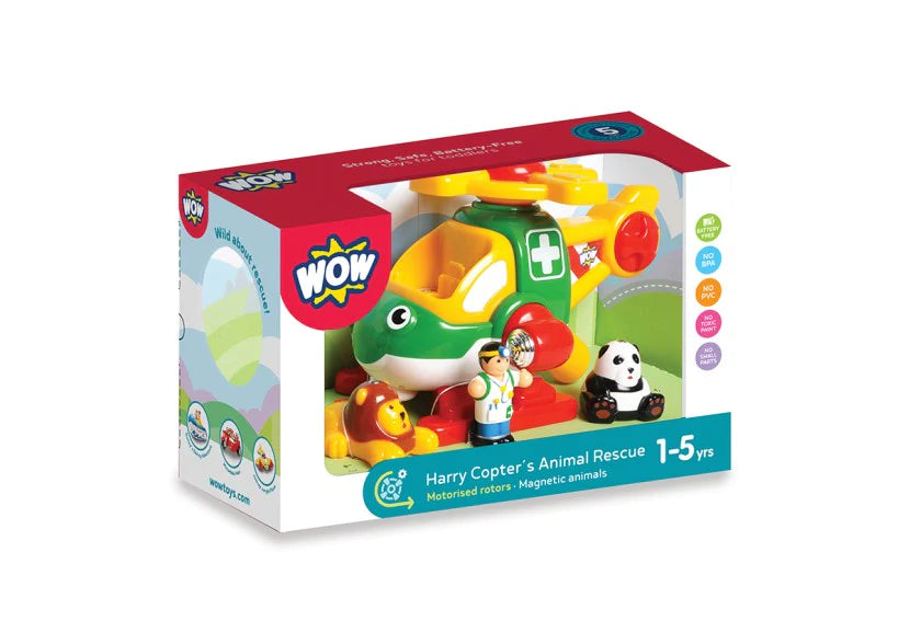 Wow Toys Harry’s Copter Animal Rescue