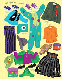 Usborne Sticker Dolly Dressing Halloween Party
