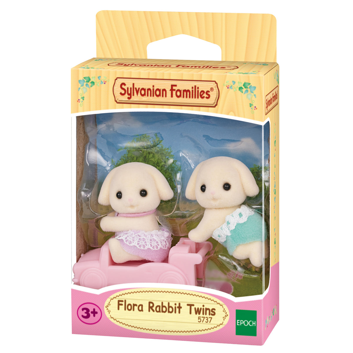 Sylvanian 5737 Families Flora Rabbit Twins