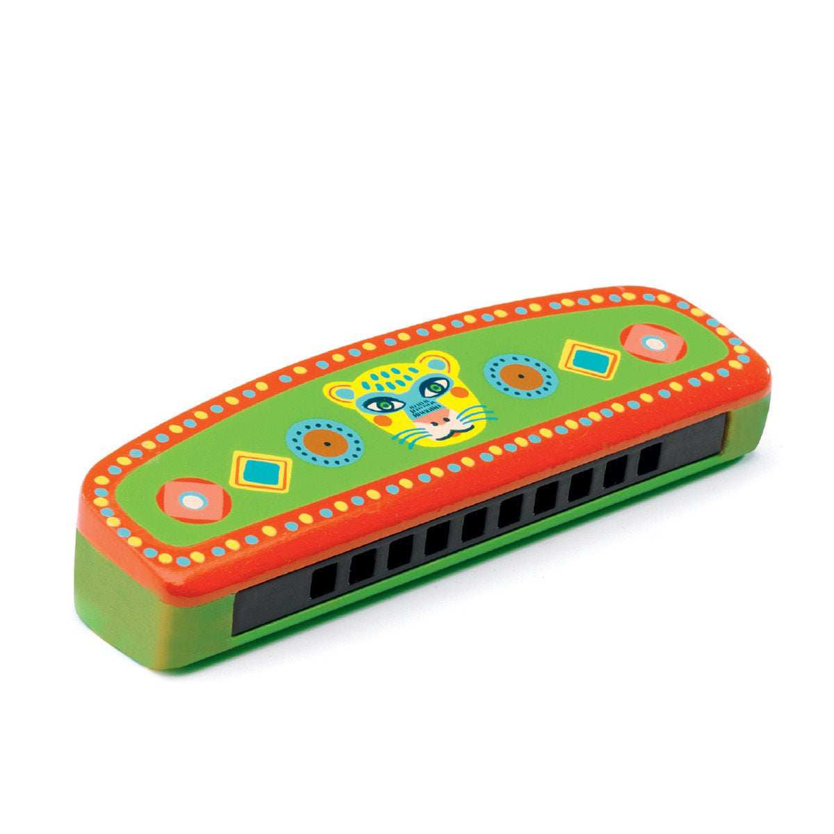Make joyful sounds with this colorful harmonica—bright, playful, and perfect for little hands to explore music and rhythm!