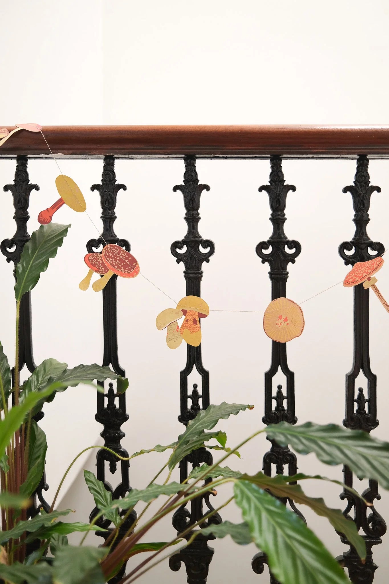 East End Press Mushroom Sewn Garland