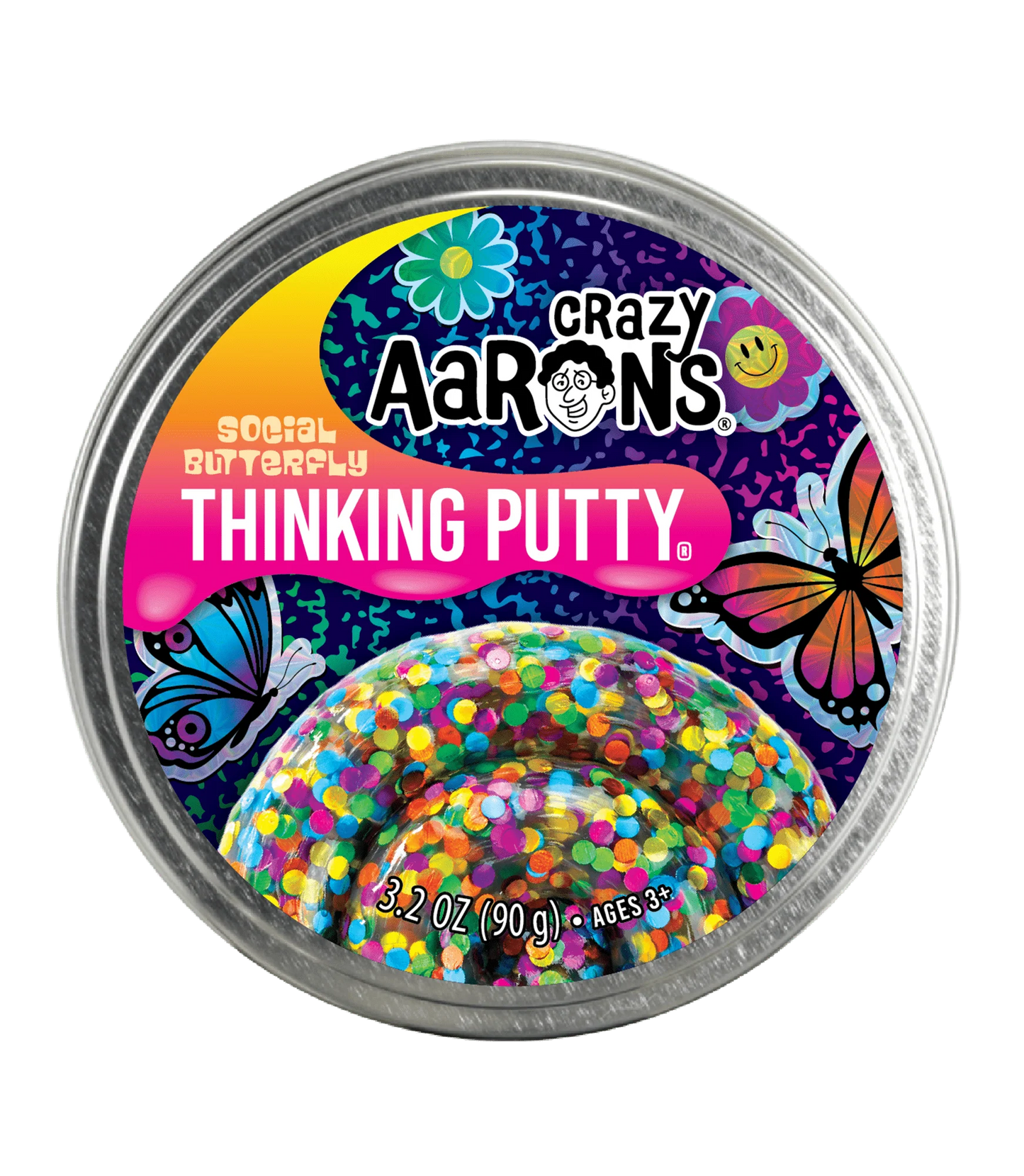 Crazy Aaron's Thinking Putty - Social Butterfly