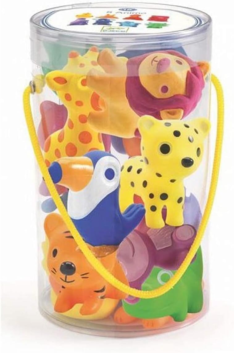 Designed to develop hand-eye coordination and imagination, these savanna friends make learning through play a joy.