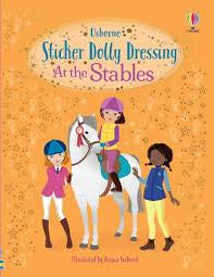 Sticker dolly dressing - at the stable