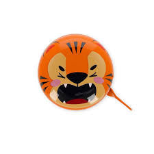 Ride with roar power! This tiger bike bell combines bold design and a crisp sound to keep you safe and seen on every ride.