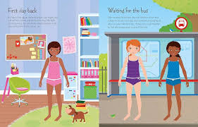 Usborne Sticker Dolly Dressing Back to School