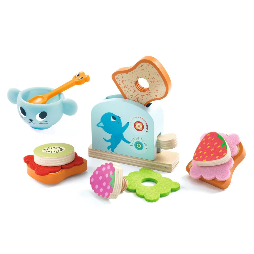 Djeco DJ05507 Breakfast Time Kittens - Kitchen Set
