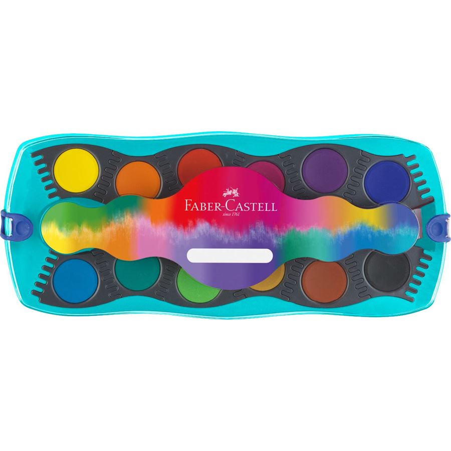 Faber-Castell Connector Paint Turquoise Box 12 Colours