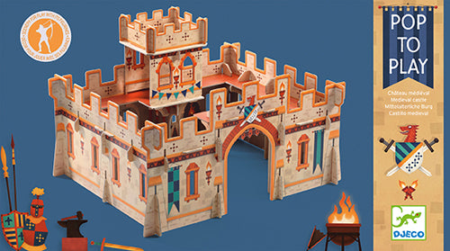 Djeco DJ07714 Pop To Play - Chateau