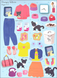 Usborne Sticker Dolly Dressing Cats & Kittens