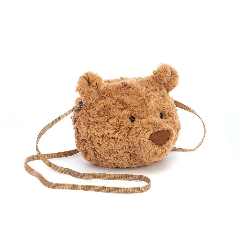Cuddle on the go with the Jellycat Bartholomew Bear Bag – a plush, adorable companion that’s both cute and practical!