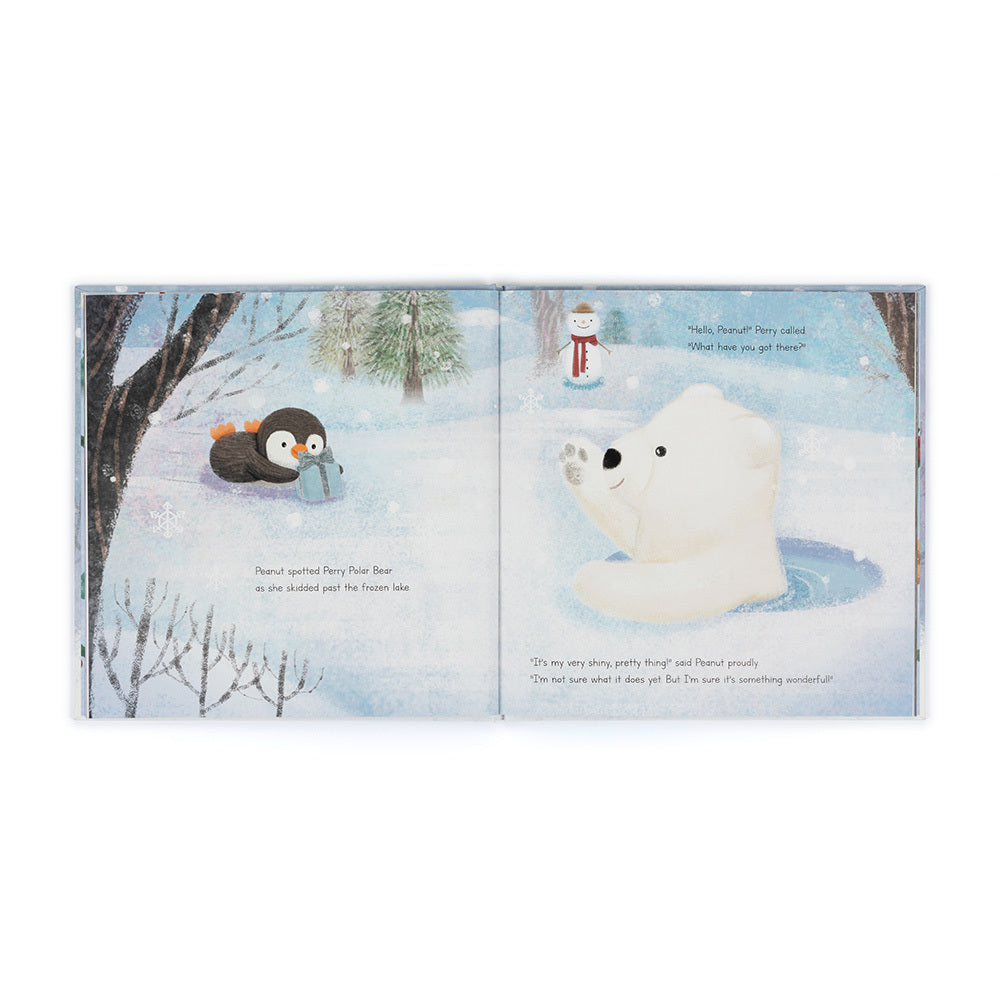 Jellycat Peanut Penguin's Perfect Present