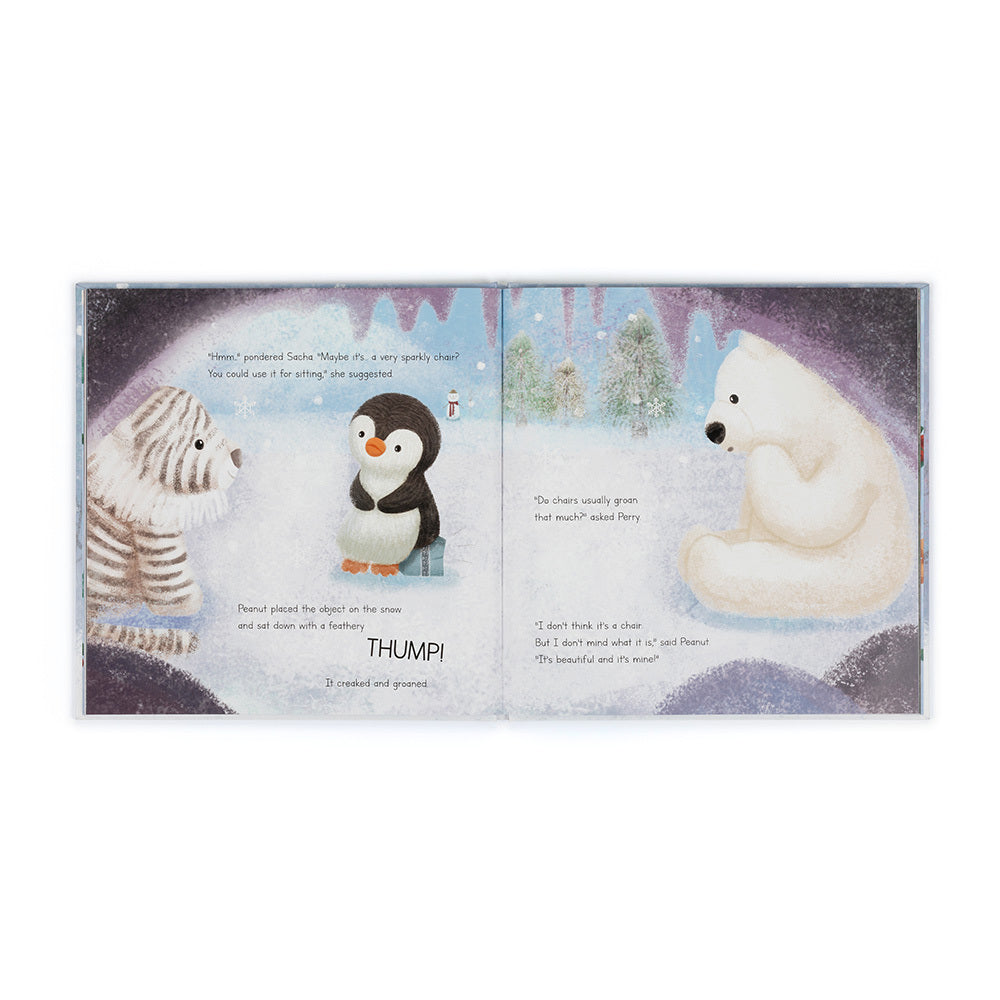Jellycat Peanut Penguin's Perfect Present