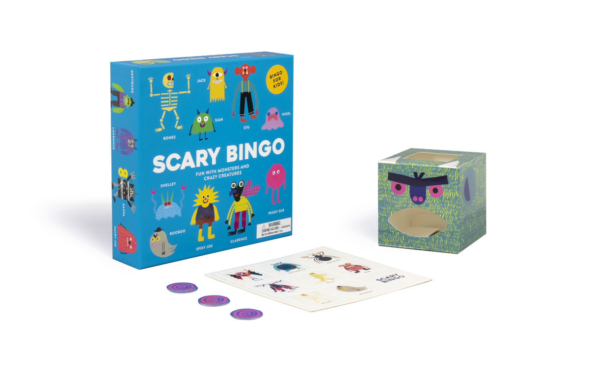 Bookspeed Scary Bingo For Kids