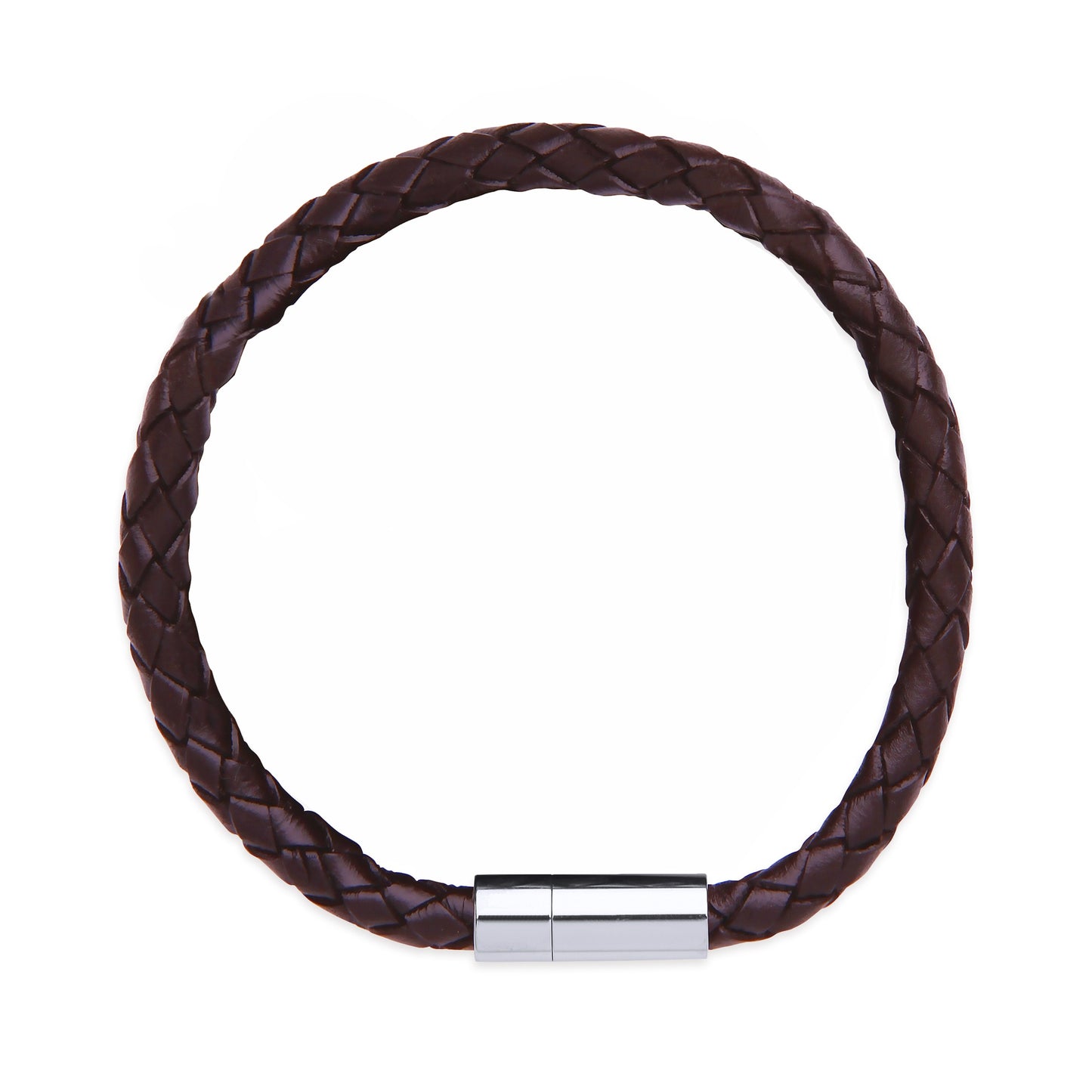 Estella Bartlett Dark Brown Leather Single Wrap Bracelet