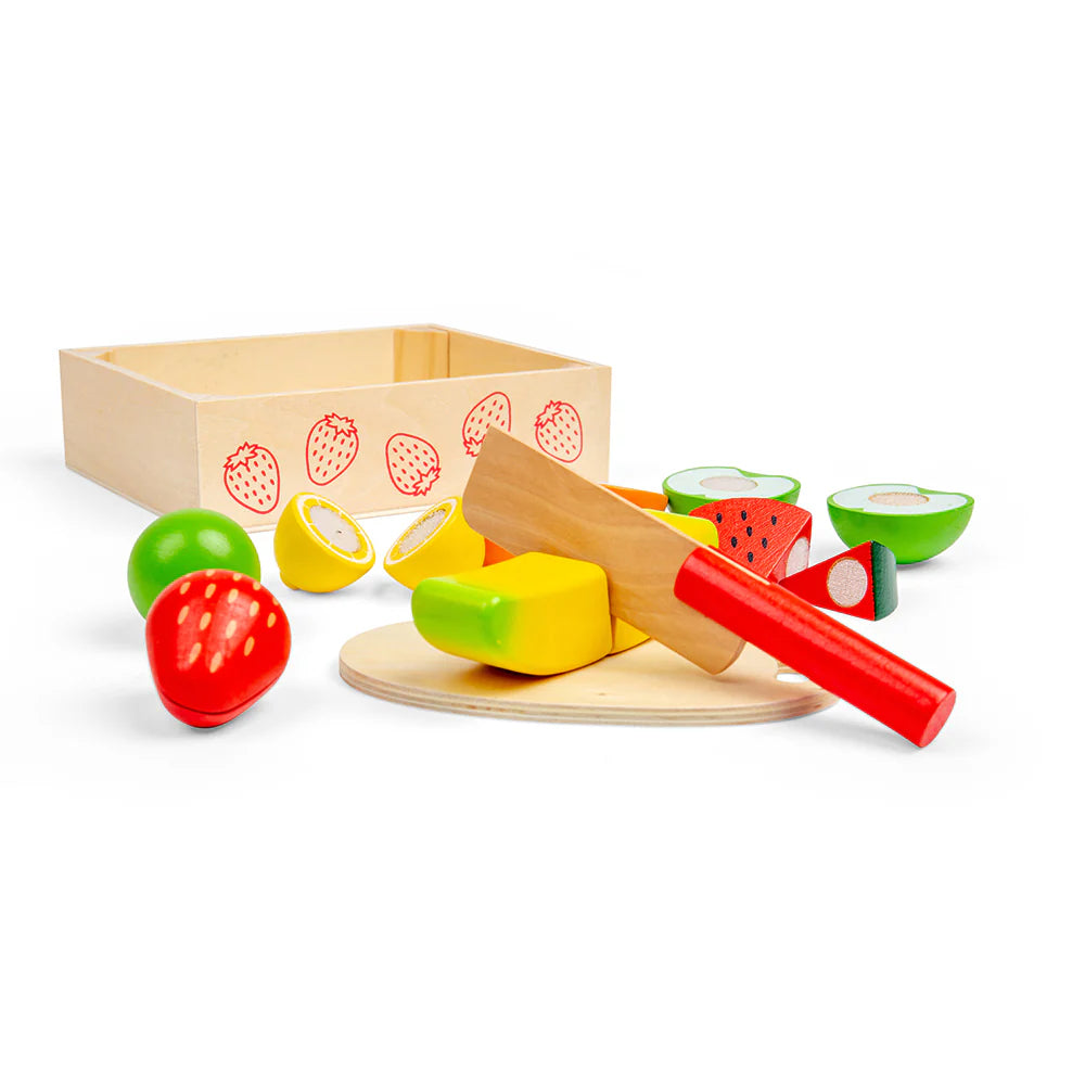 Bigjigs Cutting Fruit Crate