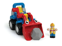 Lift-it Luke is ready for action! With a strong truck, cheerful driver, and working lift, little builders can create big adventures!