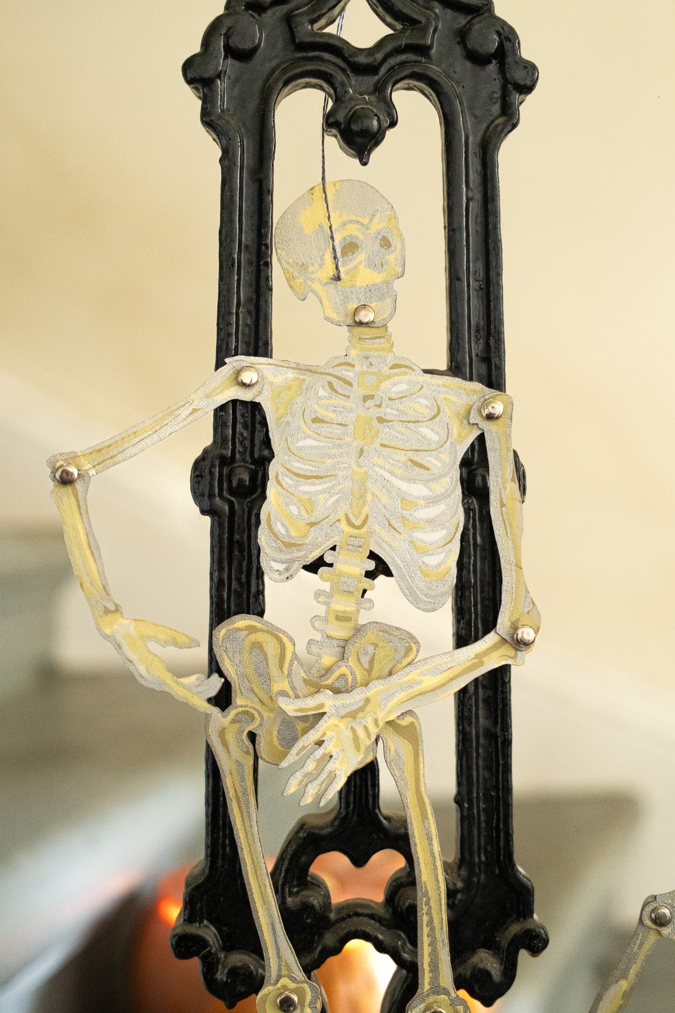 East End Press Dancing Skeletons Ornaments
