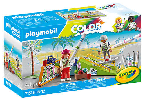 Playmobil Color 71515 Skate Park Wigwam Toys