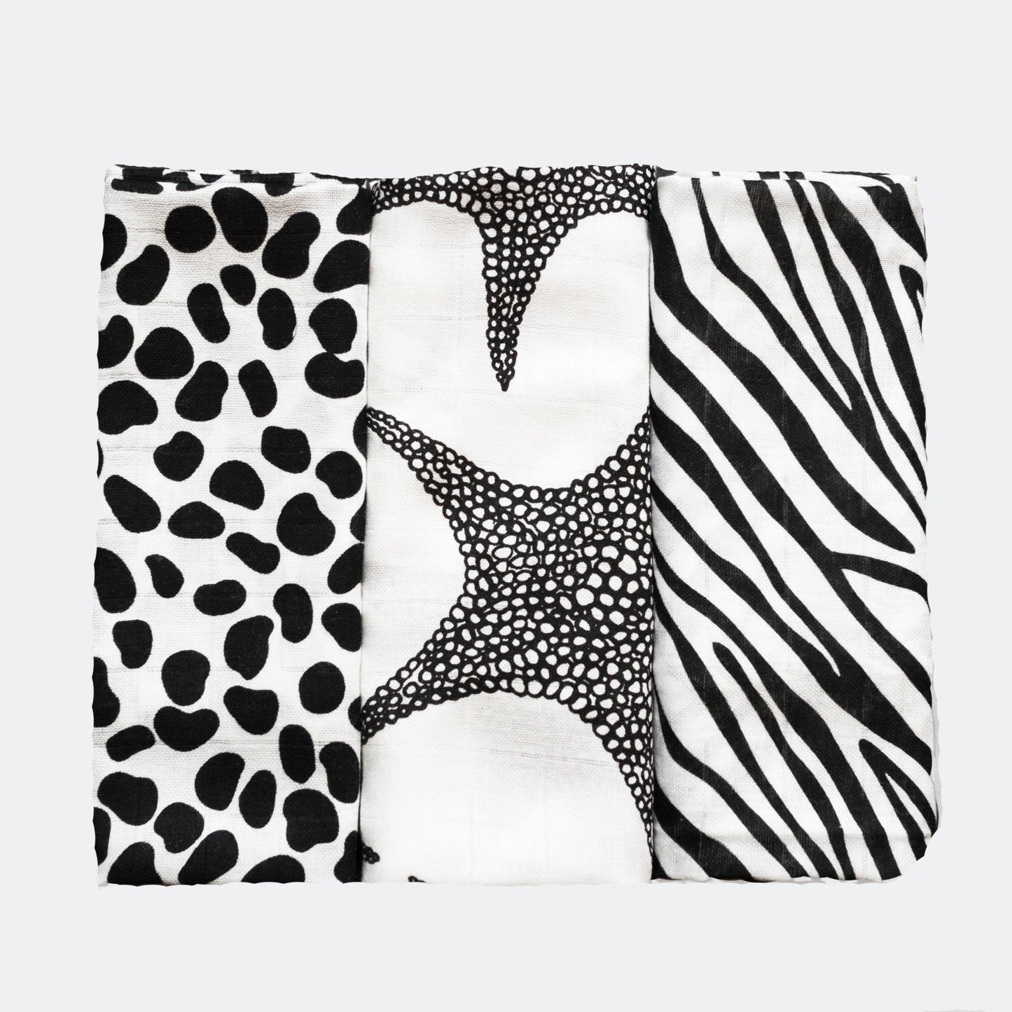 Etta Loves PLANT PRINT 3-PACK MUSLINS