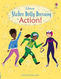 Usborne Sticker Dolly Dressing Action