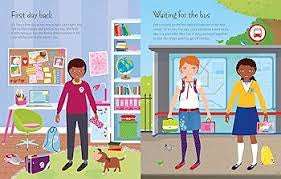 Usborne Sticker Dolly Dressing Back to School