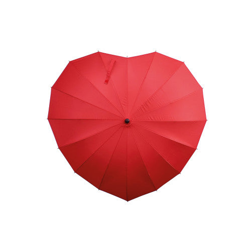 Brighten rainy days with the Legami Heart Umbrella! Stylish, sturdy, and heart-shaped—spread love with every step.