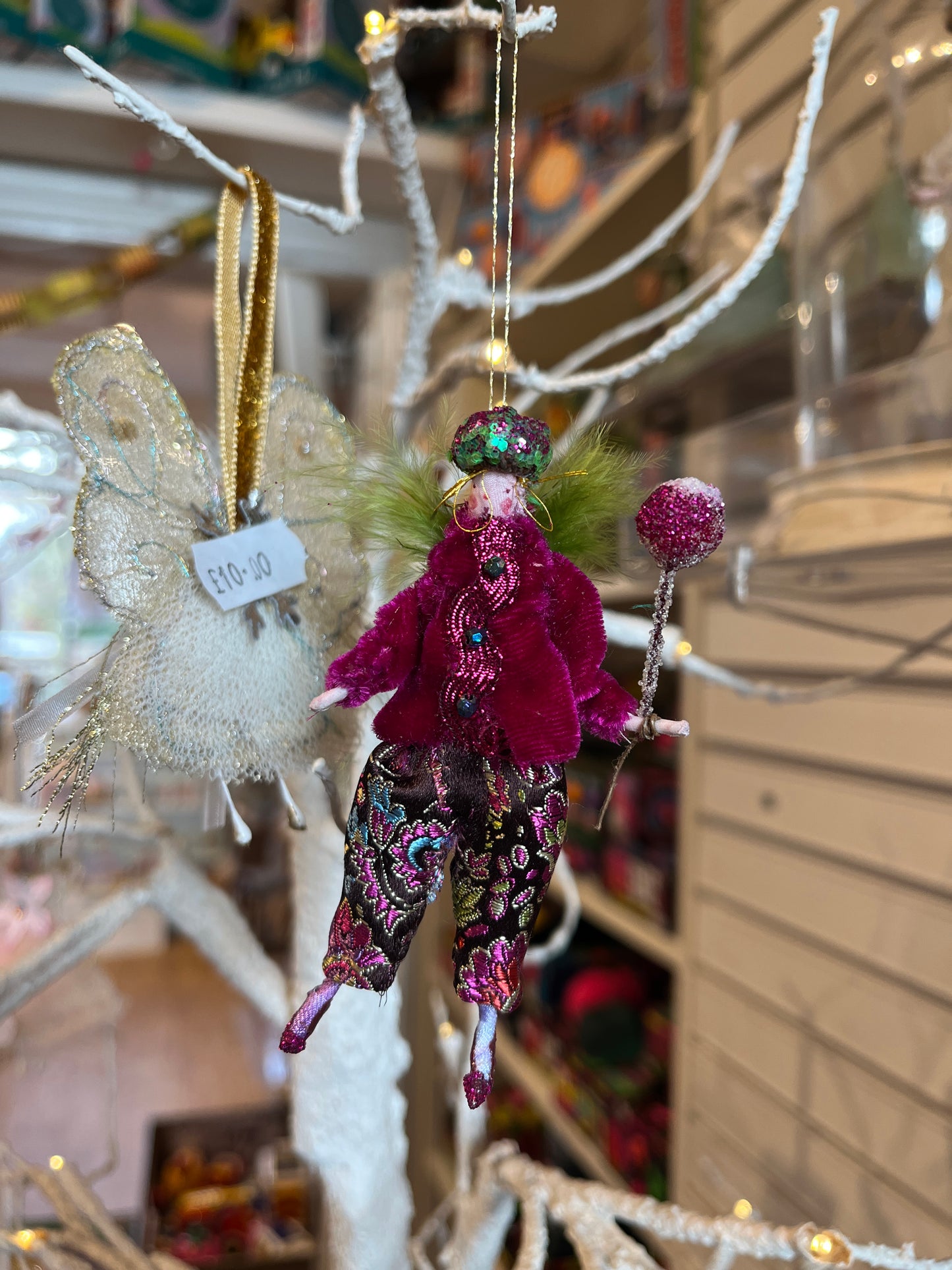 Betty Bib Christmas Hanging Tree Fairy