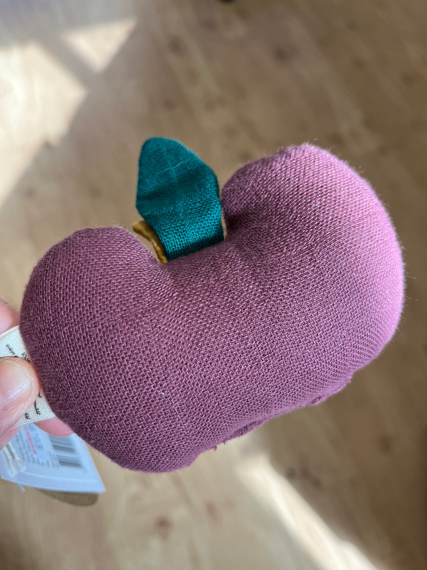 Fabelab Apple Rattle Offcuts - Plum