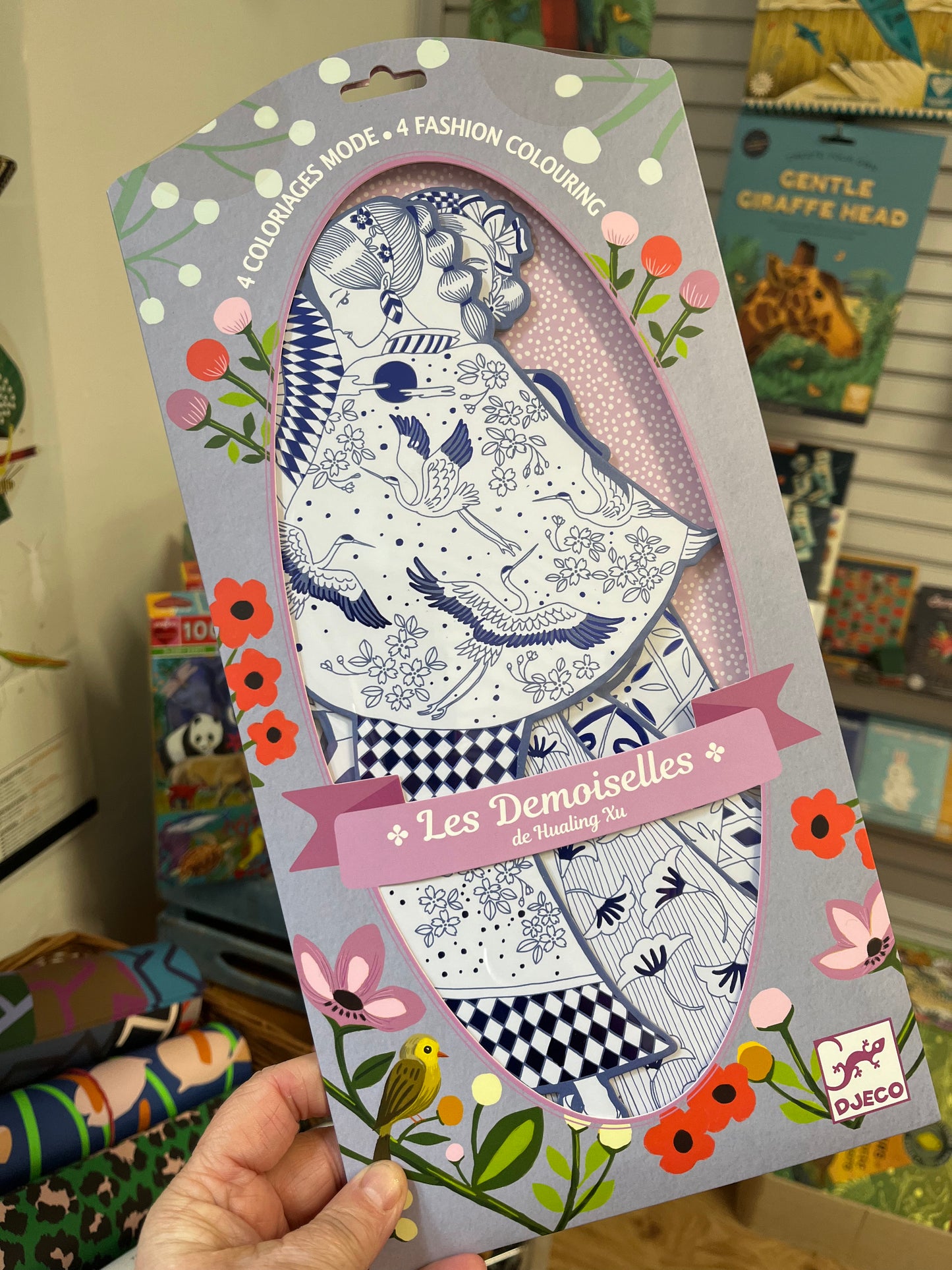 Explore a world of imagination as you color unique characters in this fun, creative art kit full of charm and elegance.