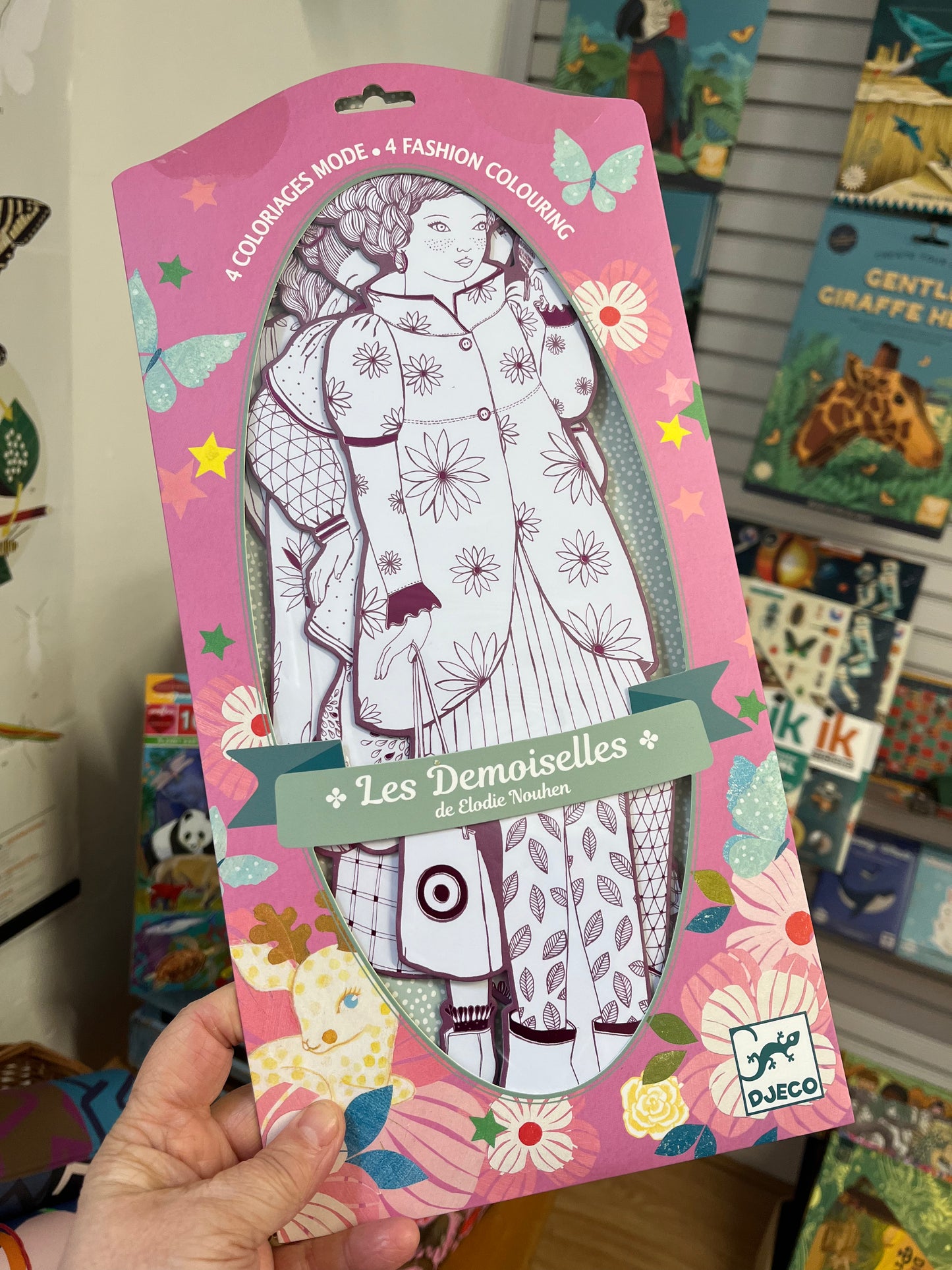 Get creative with a fun art kit that allows kids to color and craft charming characters for hours of imaginative play.