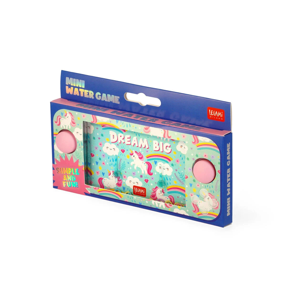 Dive into fun with this mini unicorn water game—colorful, compact, and a magical way to challenge your skills on the go.