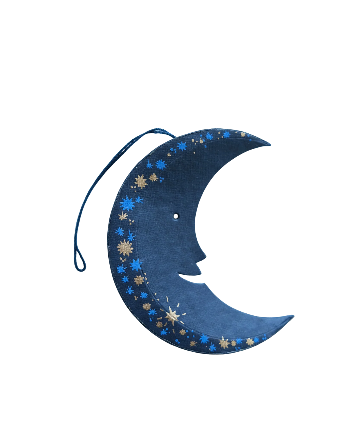 East End Press Midnight Man on the Moon Board Ornament