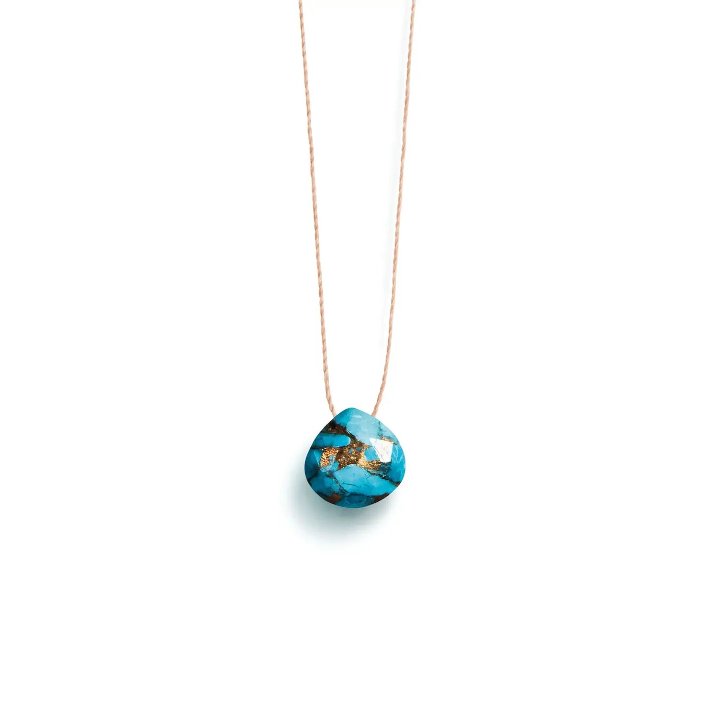 Wanderlustlife Jewellery - Mohave Turquoise Fine Cord Necklace