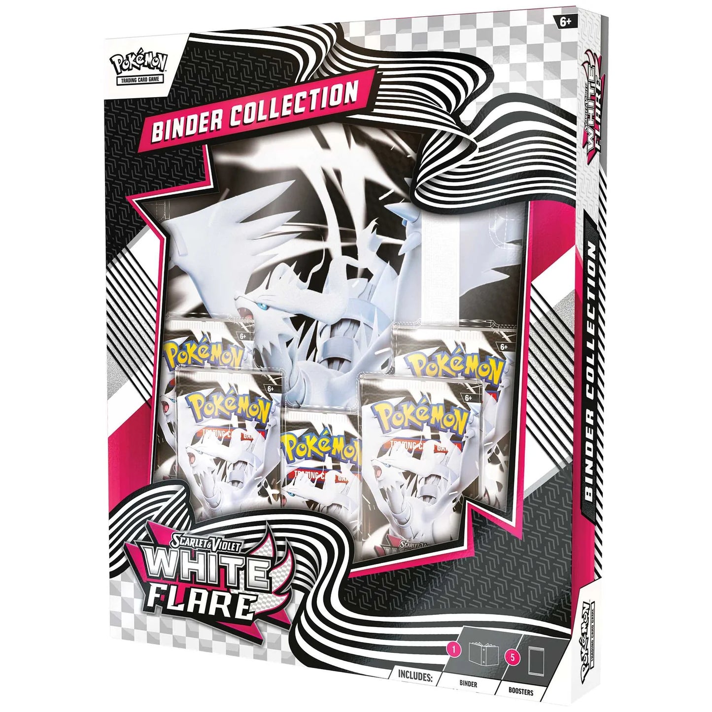 Pokemon TCG: Scarlet & Violet 10. 5 White Flare Binder Collection
