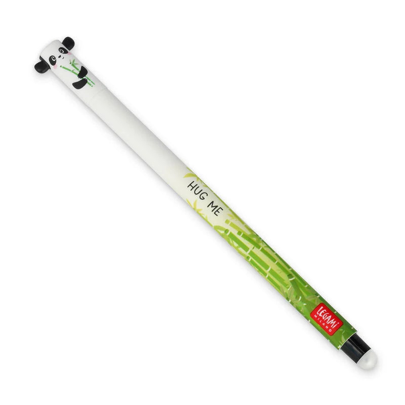Say goodbye to errors with this panda gel pen! Erase with ease and enjoy smooth, radiant ink while the cute panda keeps you company.