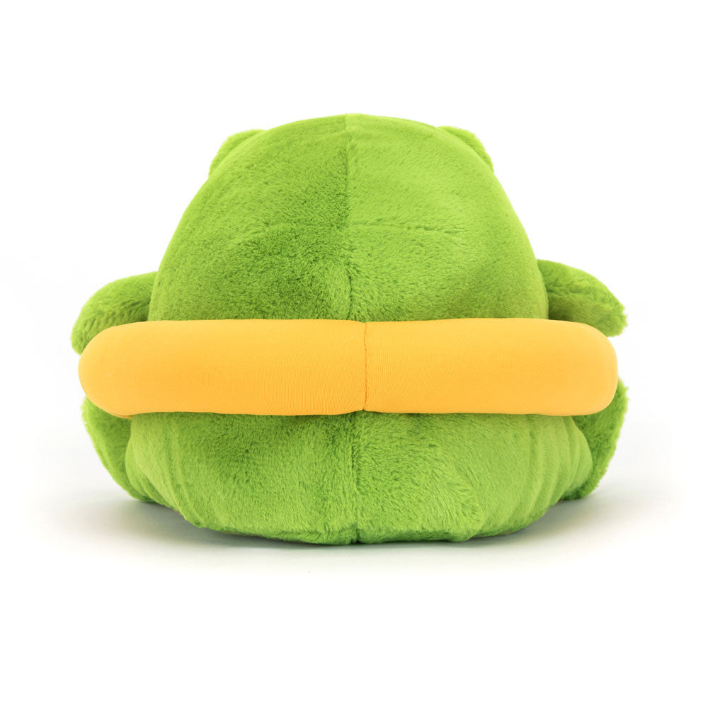 Jellycat Ricky Rain Frog in a Rubber Ring