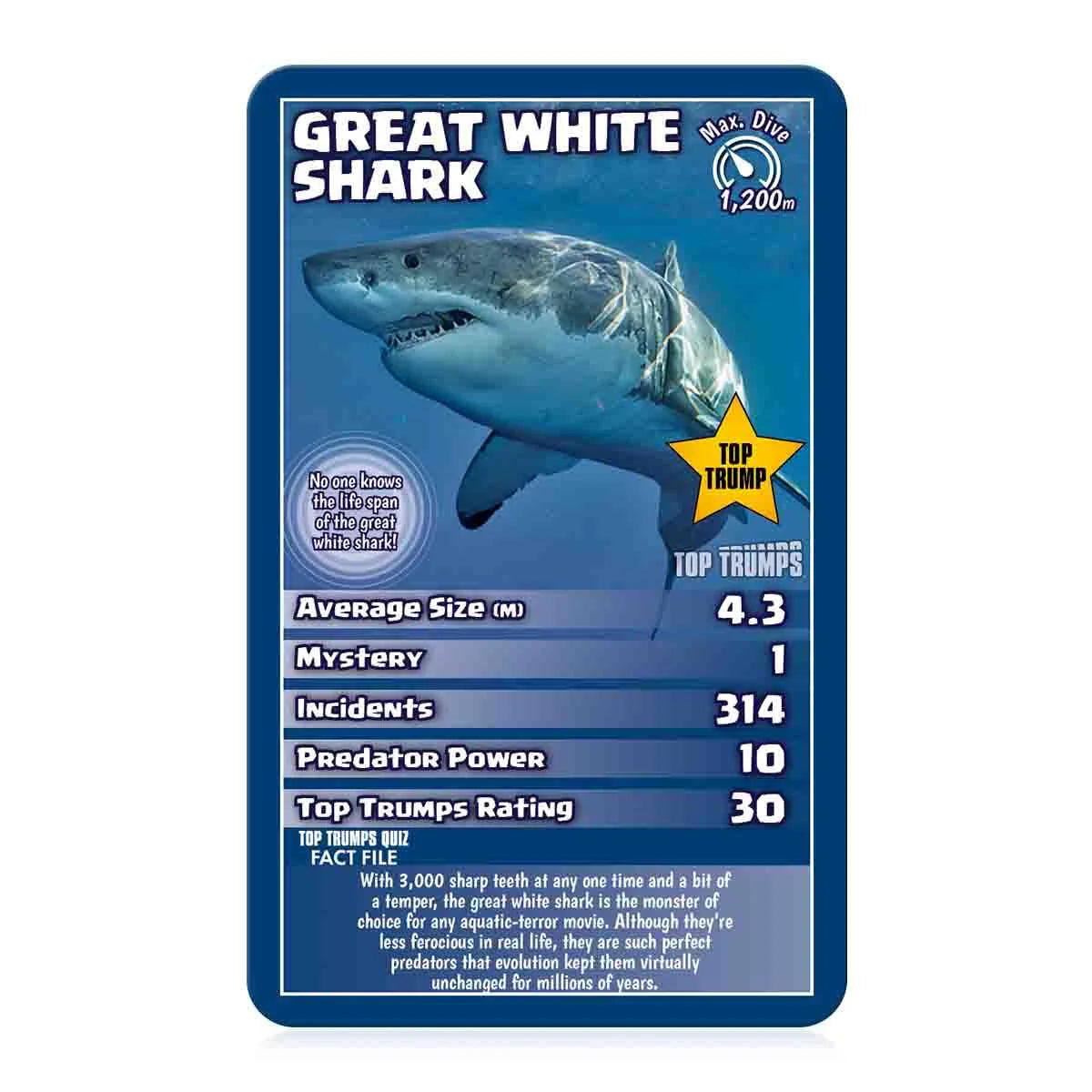 Top Trumps Sharks