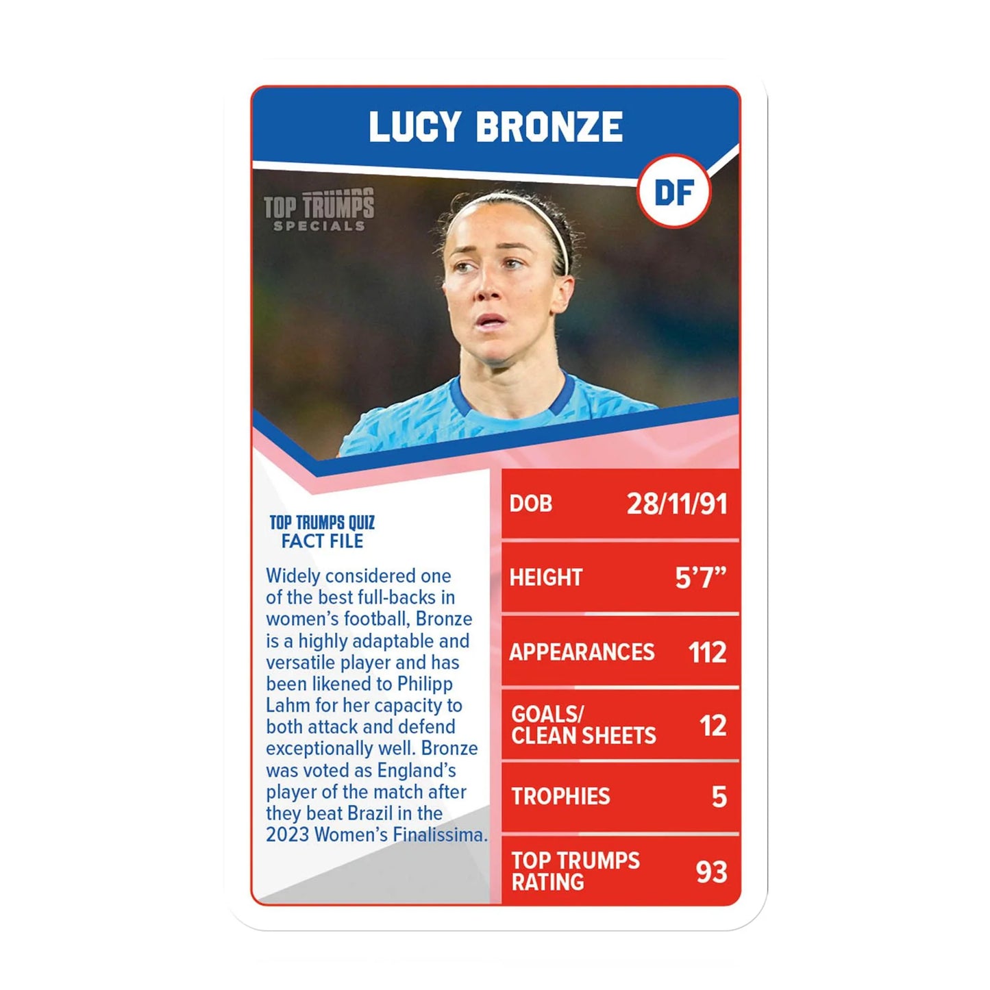 Top Trumps England Womens Stars