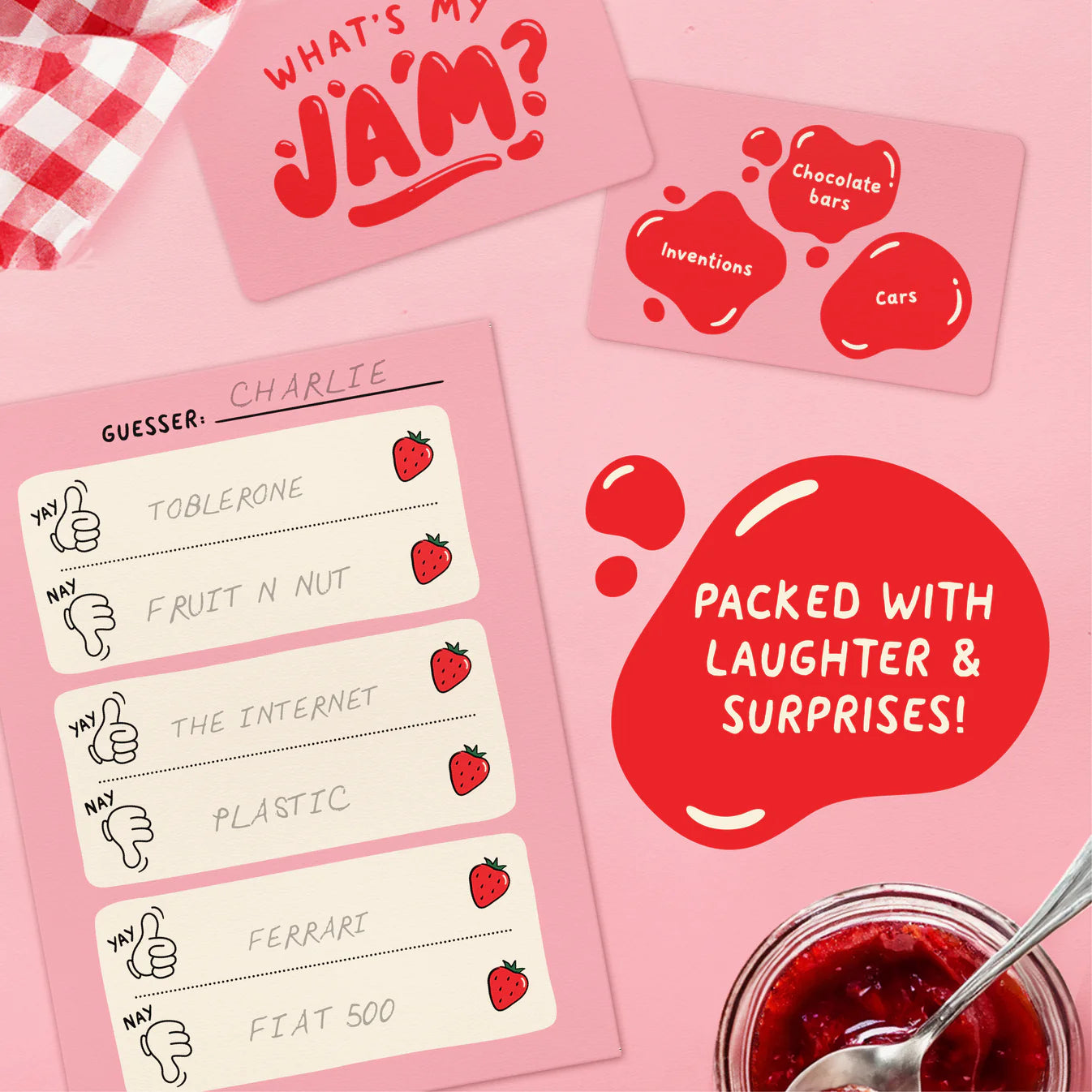 Gamely Games What's my Jam?