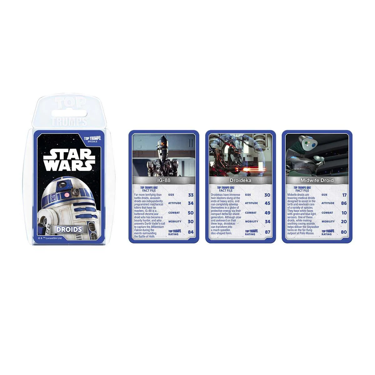 Winning Moves Top Trumps Star Wars - Droids