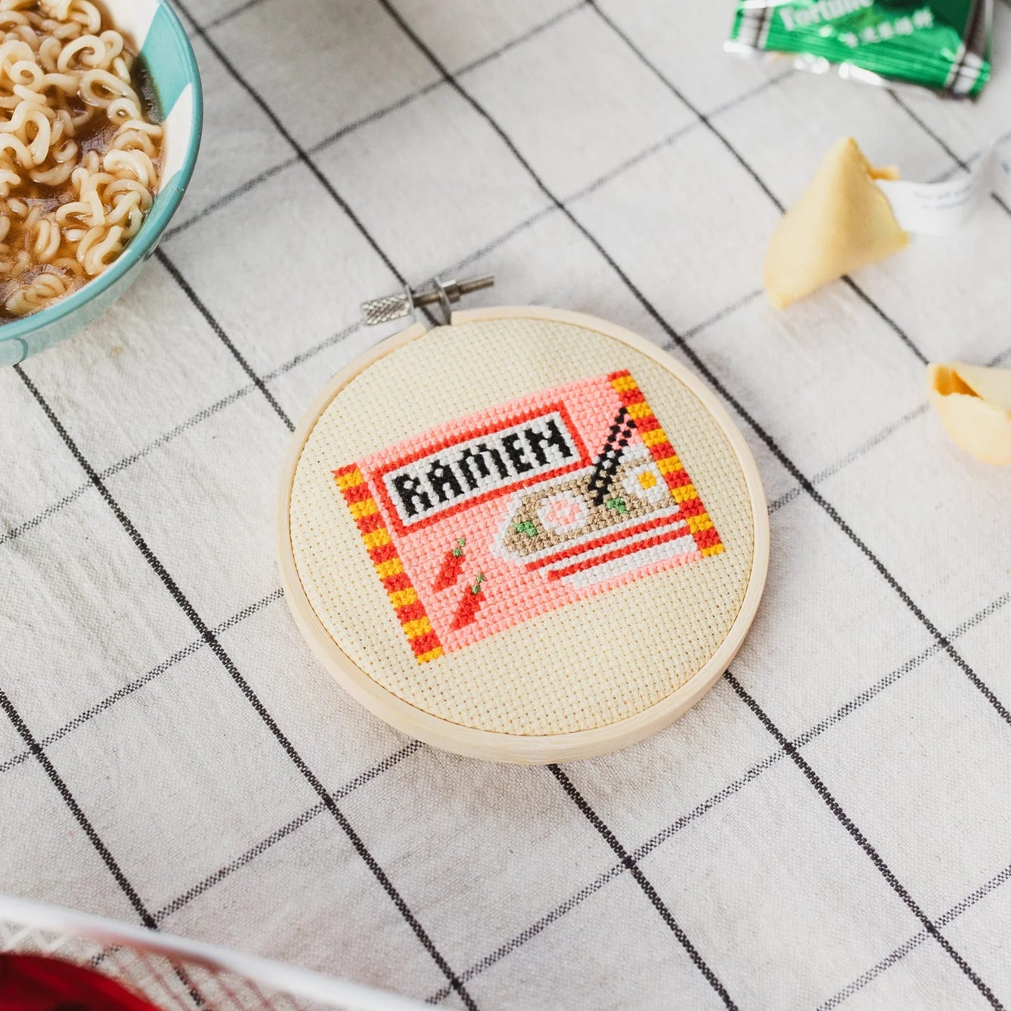 Cotton Clara Ramen Cross Stitch Kit