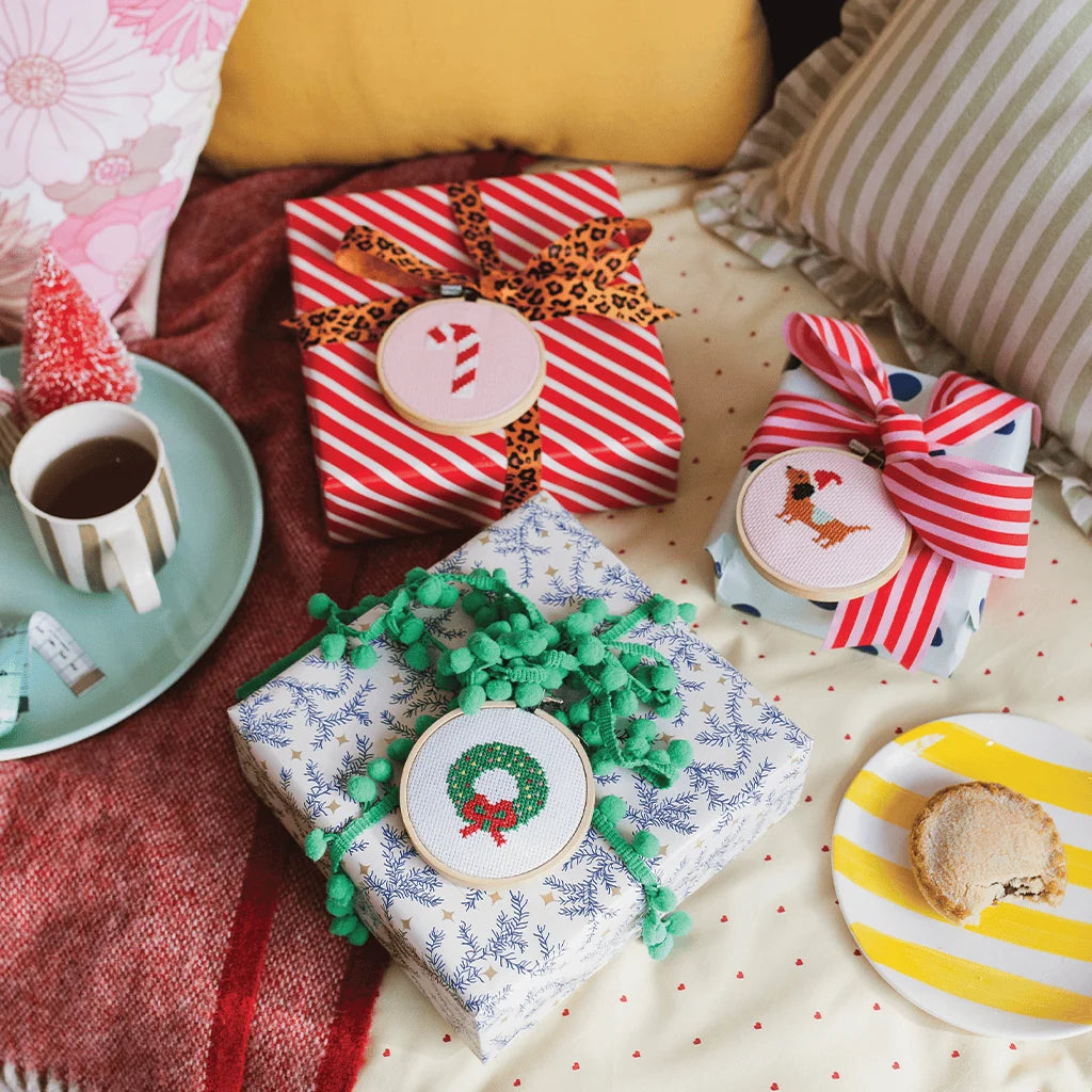 Cotton Clara Robin & Berry Cross Stitch Kit