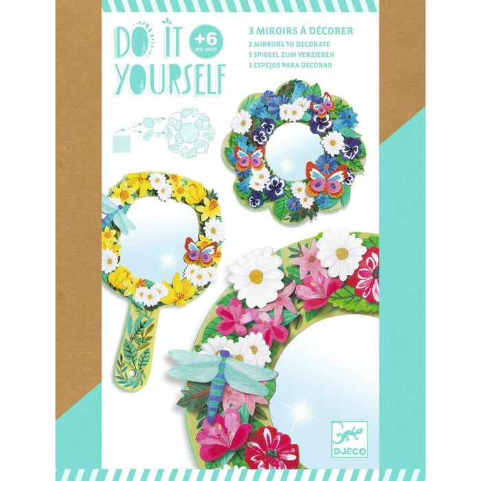 Djeco DJ07908 Mirrors DIY - Pretty Flowers