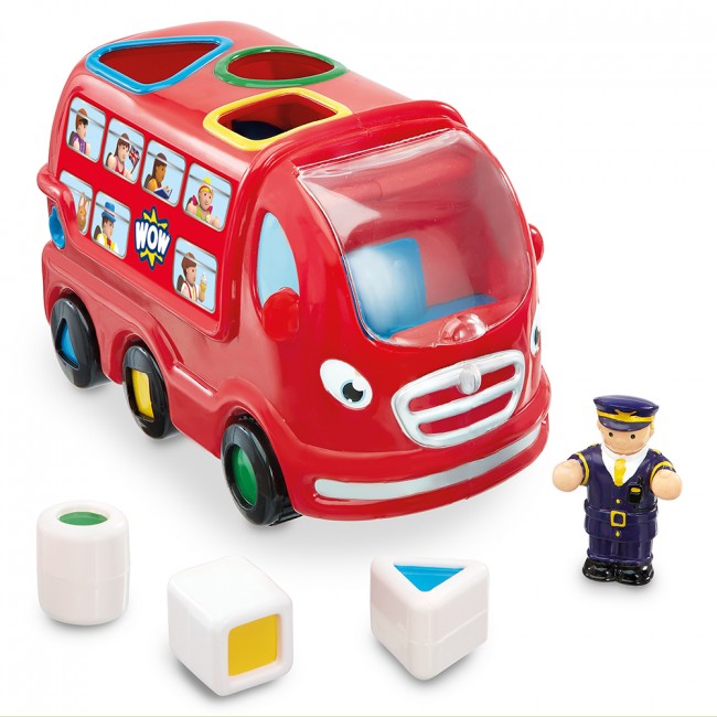 Tour the town with Leo, the vibrant London Bus! Push-and-go action brings hours of fun, perfect for little explorers on the move!