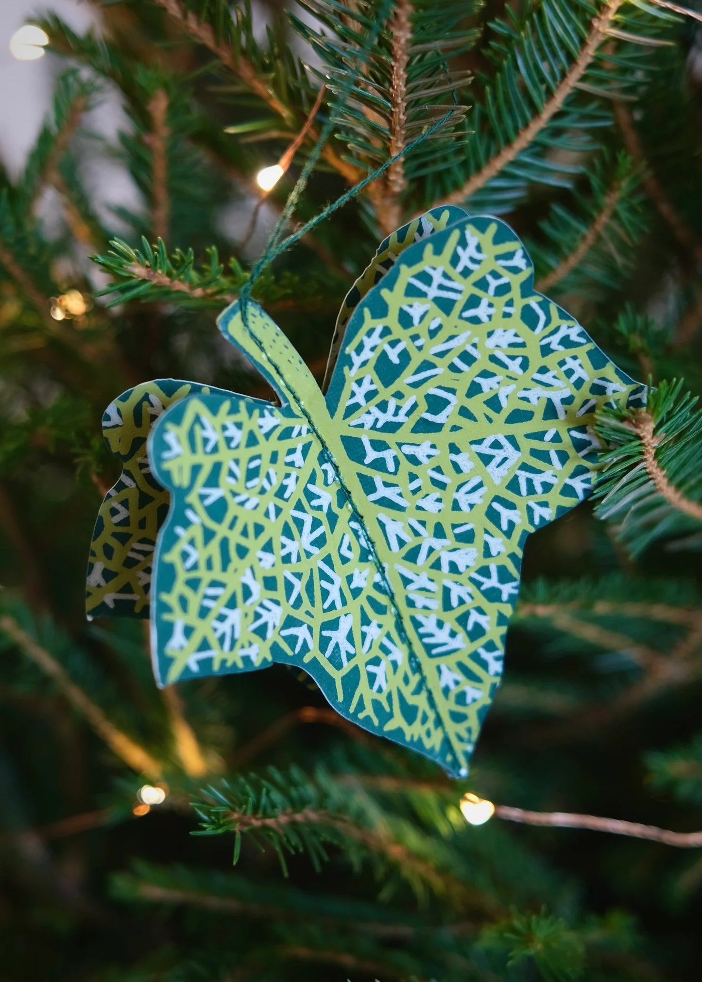 East End Press Festive Foliage Paper Ornaments